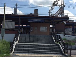 京阪 枚方駅 上り線改札